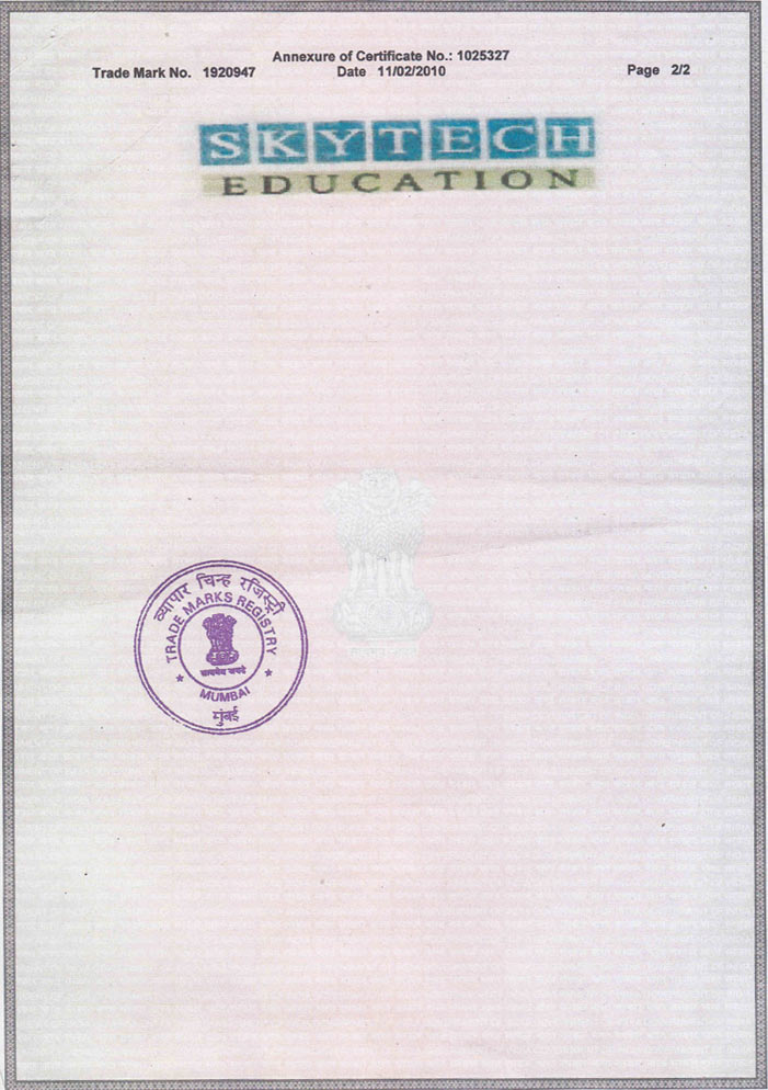 TradeMark Certificate